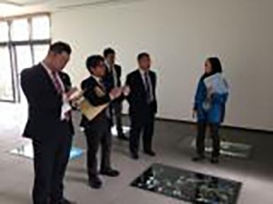 かごしま環境未来館にて・・アクアトムの再開に向けての提案として「環境 ブース」を視察しました。