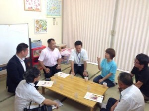 きらきらクラブ・・・利用者の現状、認定保育園に向けての取り組みなどをお聞きしました。