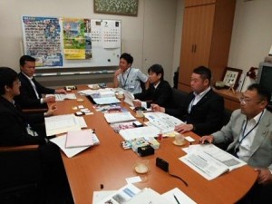 内閣府との面談・・・国会の髙木代議士事務所にて内閣府の参事官補佐との 「地方創生についての」意見交換。