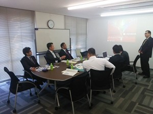 岡市港湾局にて・・国際シーアンドレールシステムについてさらなる敦賀港 の活性化について視察しました。